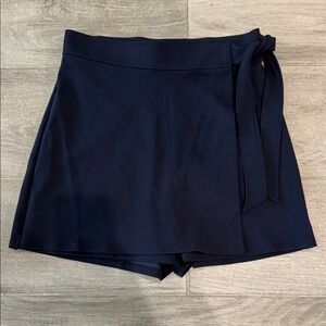 H&M Navy Women's Wrap Skort